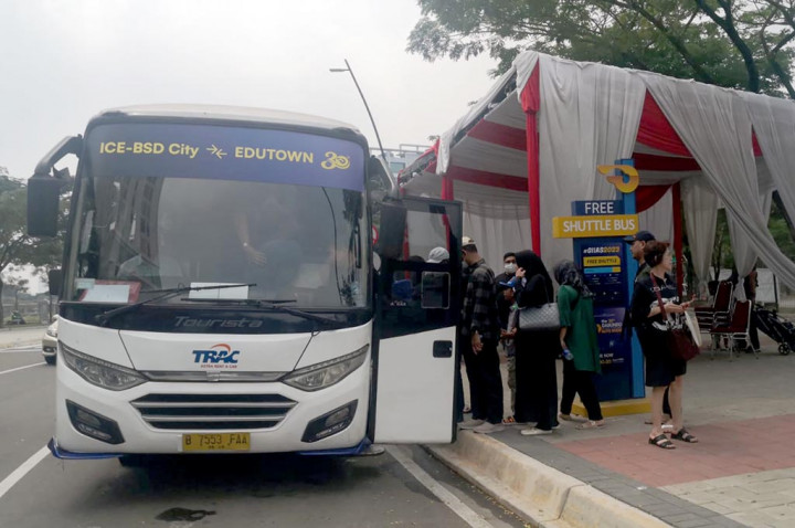 Ini Lokasi Parkir & Shuttle Bus GIIAS 2024