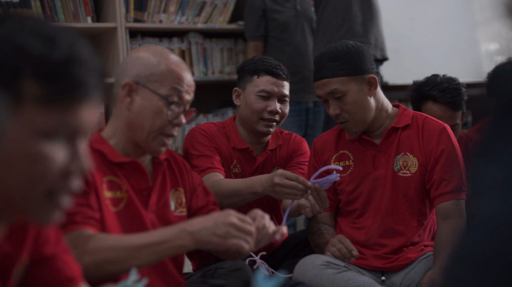 Warga Binaan Lapas Salemba Diajari Tata Boga dan Membuat Buket Bunga