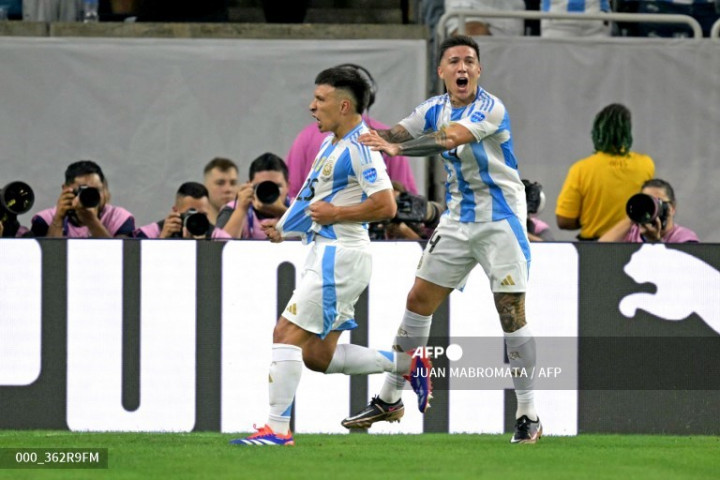 Argentina vs Ekuador: Lisandro Martinez Bawa Argentina Unggul Sementara atas Ekuador