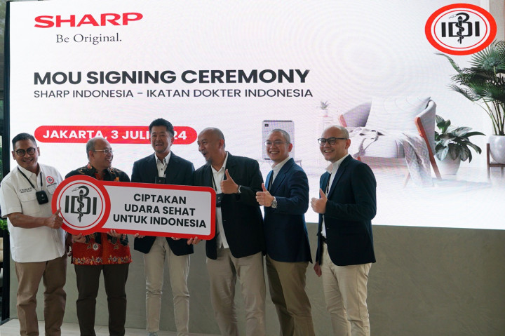 Sharp dan IDI Sosialisasikan Pentingnya Udara Sehat dalam Ruangan