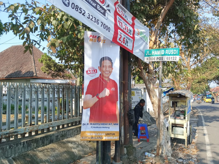 Pj Wali Kota Malang Diminta Mundur Gegara Banner Pilkada Bertebaran