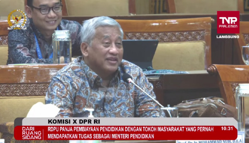 Mohammad Nuh Soroti Ada 'Dana Desa' di Anggaran Pendidikan: Jujur, Ini untuk Apa?