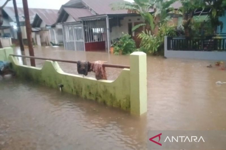 Puluhan Rumah di Kota Bengkulu Terendam Banjir