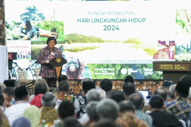 Puncak Peringatan Hari Linkungan Hidup 2024, KLHK Resmi Luncurkan Indonesia Green TV