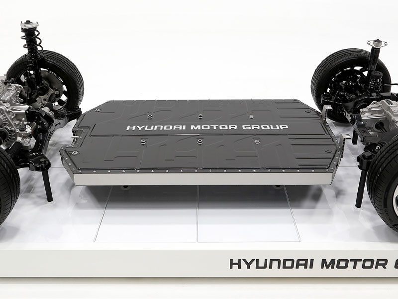 Baterai mobil listrik. Hyundai