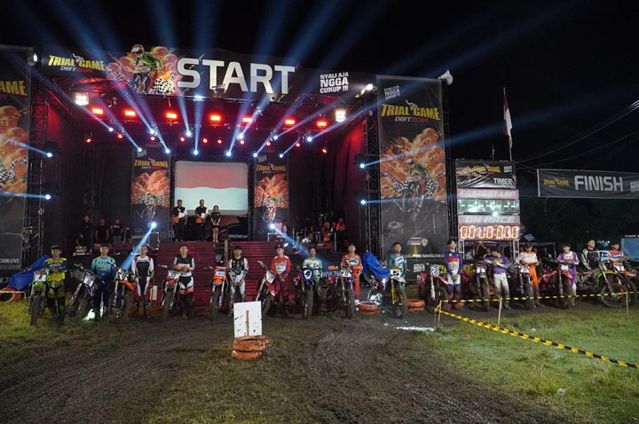 Trial Game Dirt 2024 Seri Pertama, Lantian Juan Podium