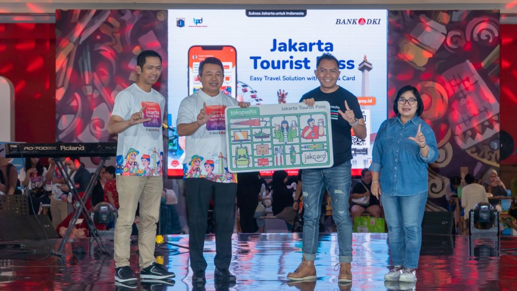Bank DKI menggandeng Tokopedia sebagai mitra penjualan resmi Jakarta Tourist Pass. Foto: Dok istimewa