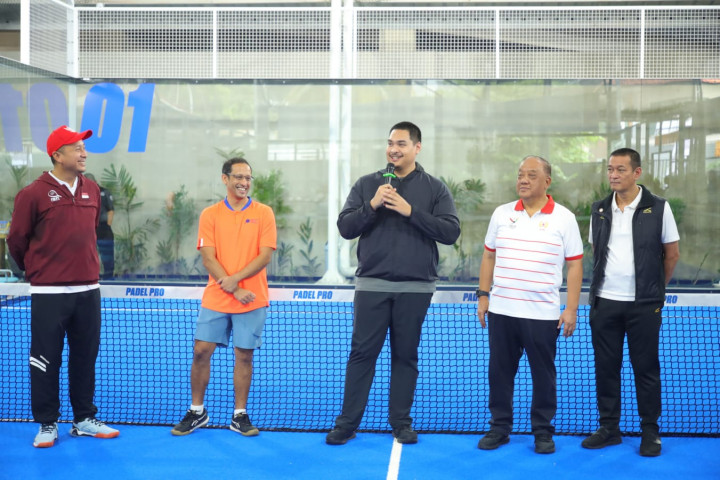 Menpora Buka Simulasi dan Road to PON XXI Intermediate Open Tournament Padel Indonesia