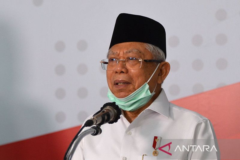 Wapres Ma'ruf Amin. (Branda Antara)