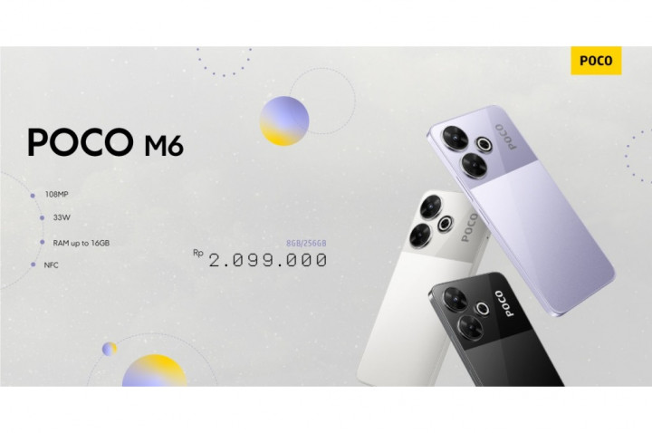 Berita Teknologi Terpopuler, Harga Poco M6 hingga WiFi Gratisan