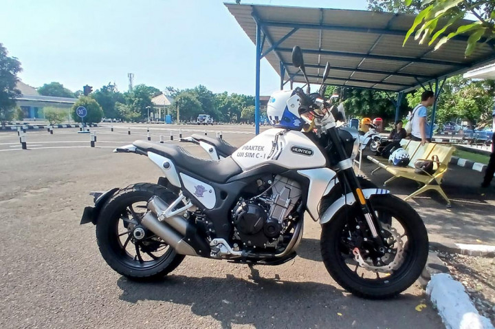 Spesifikasi Hunter Scrambler SK500, 'Tunggang' Ujian SIM C1