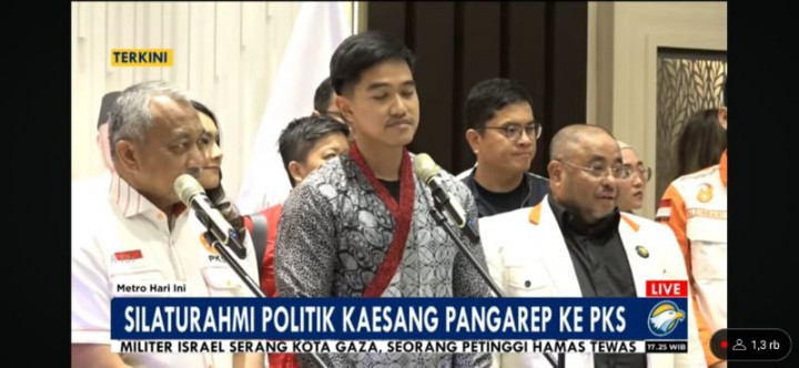 Kaesang Tak Sodorkan Namanya ke PKS untuk Diusung