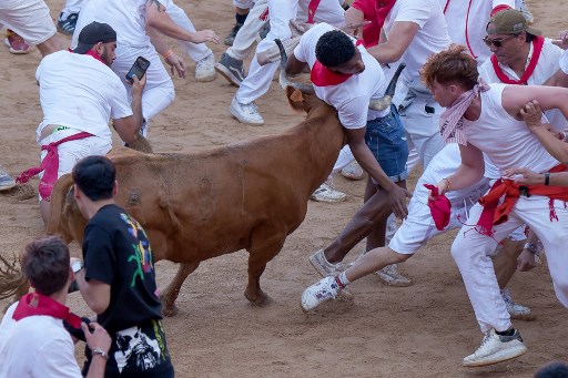Festival San Fermin, Enam Orang Terluka