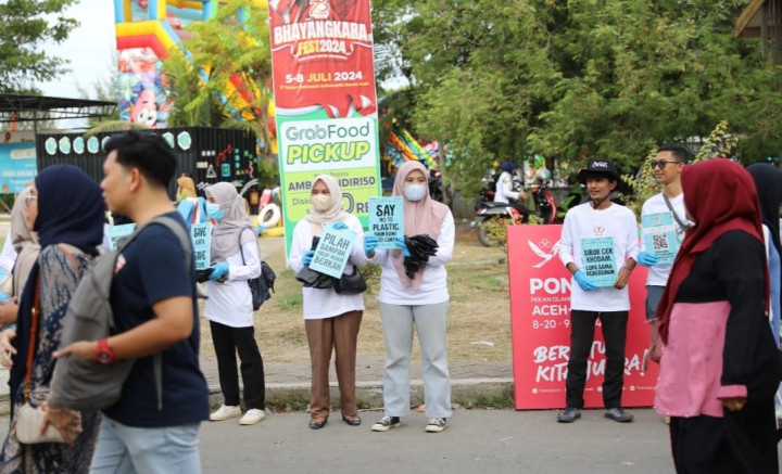 Bhayangkara Fest, Amanah Sosialisasikan Pola Hidup Bersih