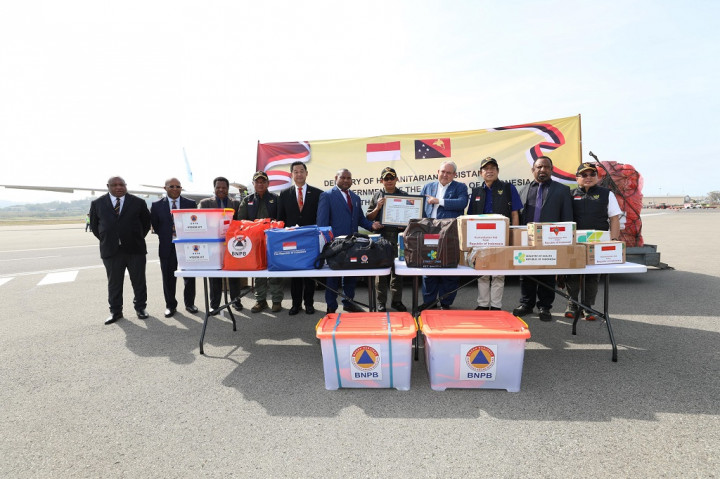 Papua Nugini Sambut Kedatangan Bantuan Kemanusiaan RI di Port Moresby
