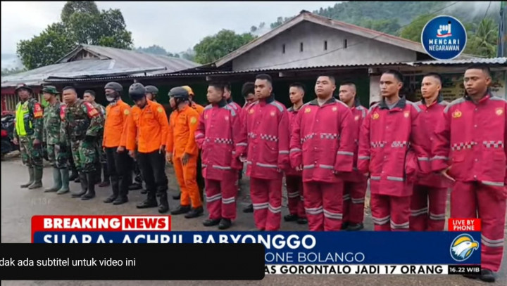 Area Tambang yang Longsor di Gorontalo Dihuni Ribuan Orang