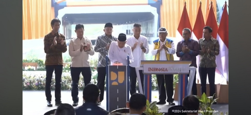 Wapres Resmikan Jalan Tol Cimanggis-Cibitung