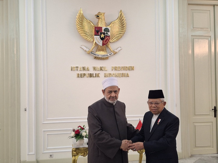 Grand Syekh Al Azhar Kunjungi Indonesia, Bertemu Wapres