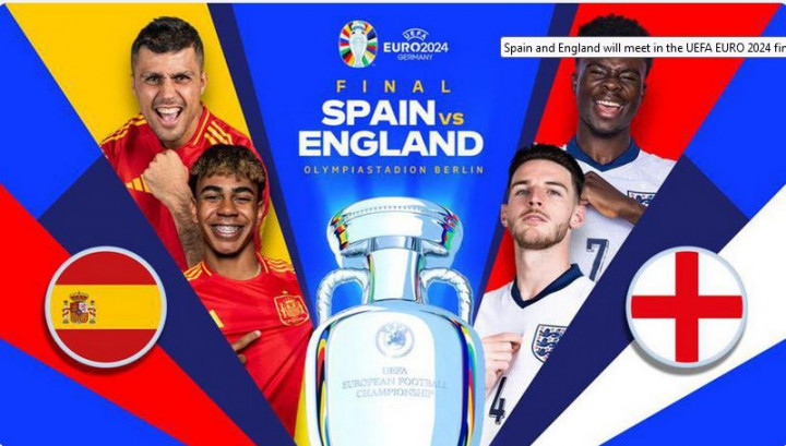 Data dan Fakta Menarik Jelang Final Spanyol vs Inggris