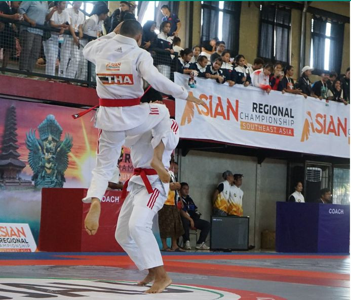 Indonesia Runner-Up Kejuaraan Jujitsu ASEAN di Bali