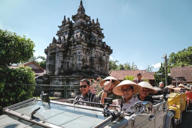 Menparekraf mengatakan Desa Wisata Wanurejo sebagai desa wisata terbaik Indonesia. (Foto: Dok. Birkom Kemenparekraf)