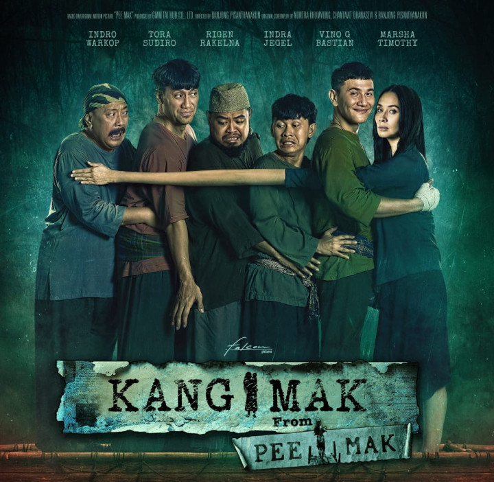 Ekspresi Kocak Rigen dan Indra Jegel di Poster Film Kang Mak