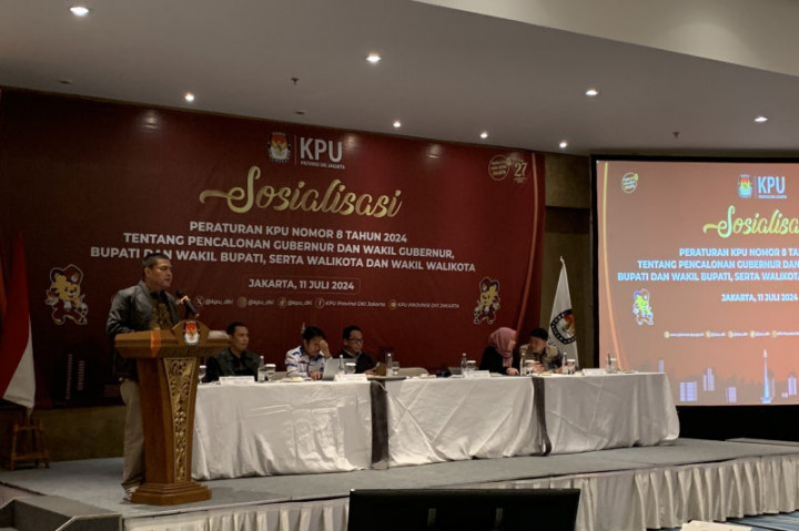 KPU DKI Sosialisasi Tata Cara Pendaftaran Calon Kepala Daerah