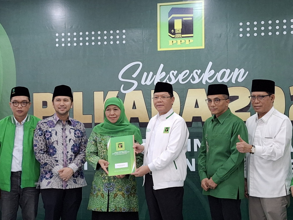 Khofifah-Emil Kembali Diusung PPP di Pilkada Jatim