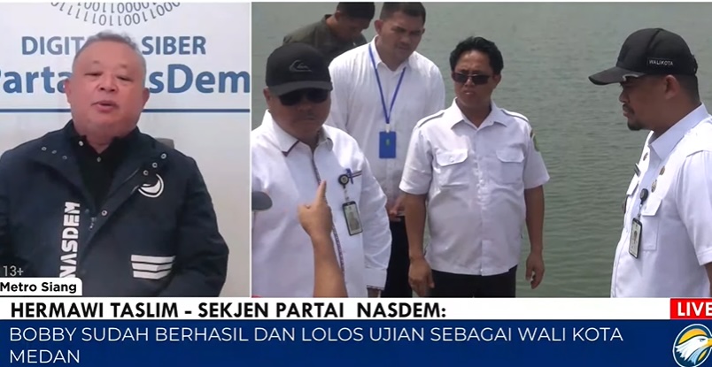 Sekjen NasDem Beberkan Alasan Usung Bobby di Pilgub Sumut