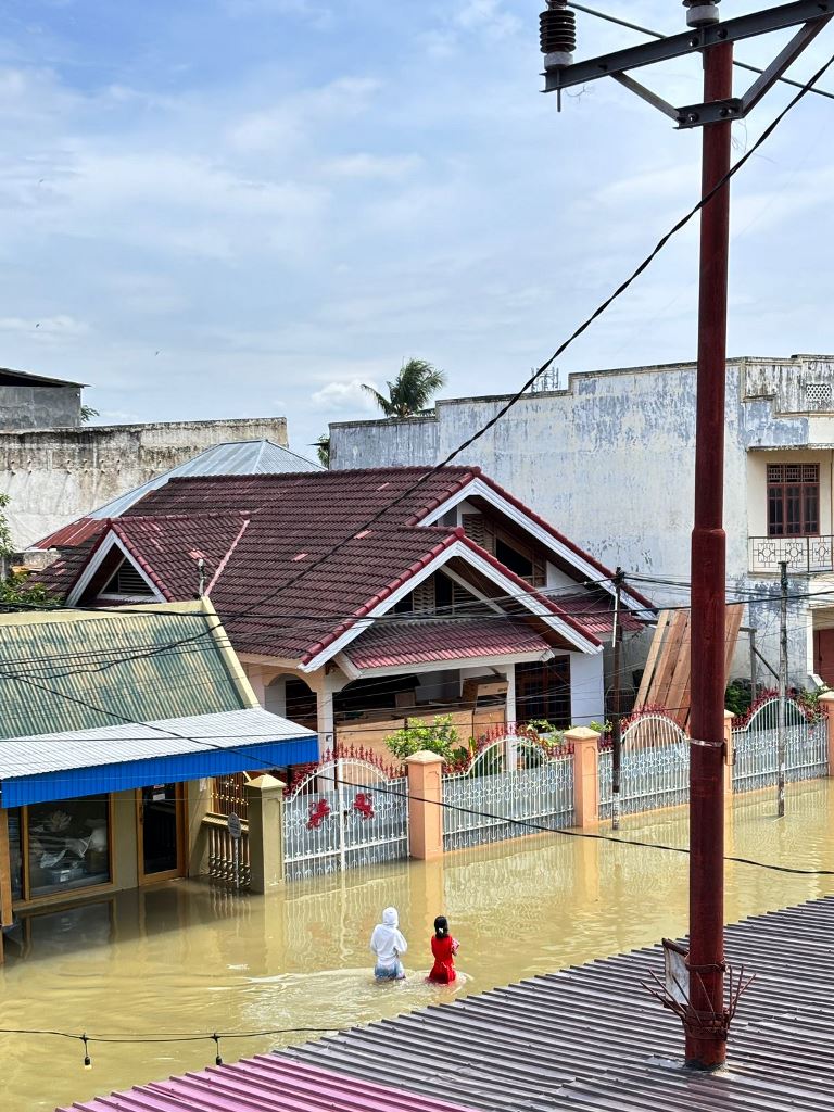 Wilayah yang masih terdampak banjir di Kota Gorontalo, per Sabtu, 13 Juli 2024, pukul 11.00 WITA. Dok. Ist