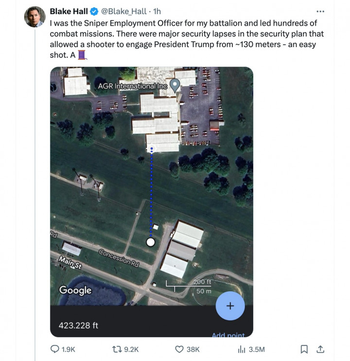 Mantan <i>Sniper </i> Ungkap Kelemahan Pengamanan Kampanye Donald Trump