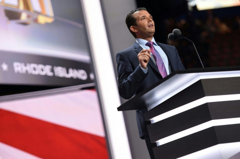 Bicara Mewakili Ayahnya, Trump Jr.: Dia Tak Berhenti Berjuang untuk Amerika