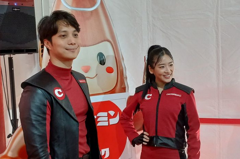 Dikta dan Haruka (foto: instagram)