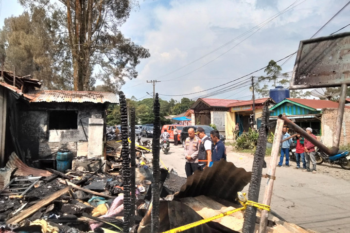 Keluarga Wartawan Korban Kebakaran Datangi Puspomad, Kadispenad: Kita akan Tindaklanjuti