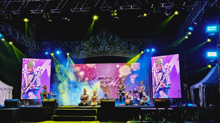 Recaka Lampung Wadah Pemajuan Musik Tradisi Nusantara