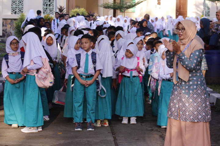 Semangat Baru Mengisi Hari Pertama Masuk Sekolah di Sukma Bangsa Pidie Aceh
