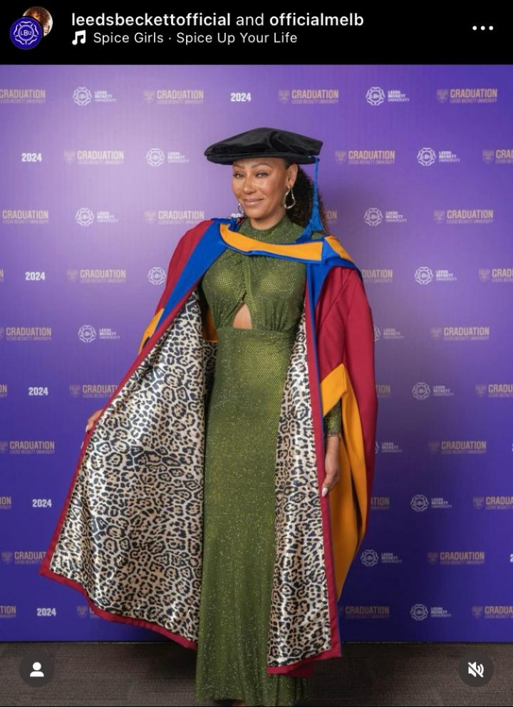 Getol Dukung Korban KDRT, Mel B <i>Spice Girls</i> Raih Gelar Kehormatan dari Universitas Leeds Beckett
