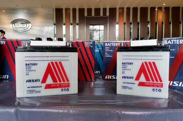 Aisin Tawarkan Aki Basah untuk Mobil, Harga Ekonomis