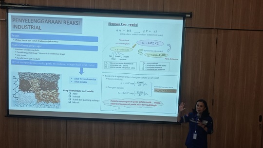 Ketua Pusat Rekayasa Katalis (PRK) ITB, Melia Laniwati Gunawan. DOK ITB