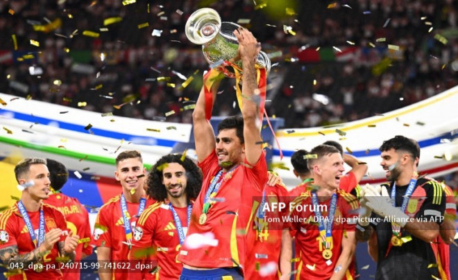 Spanyol saat juara Euro 2024-Foto AFP