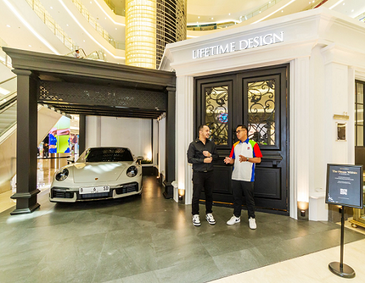Tampilan luar instalasi 'The House Within' di Mall Senayan City. (Foto: Dok. Istimewa)