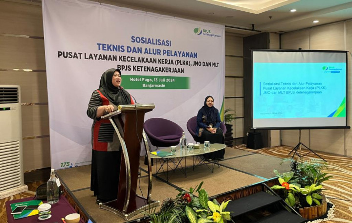 BPJS Ketenagakerjaan Banjarmasin Sosialisasi dan Tingkatkan Kualitas Pusat Layanan Kecelakaan Kerja kepada Peserta