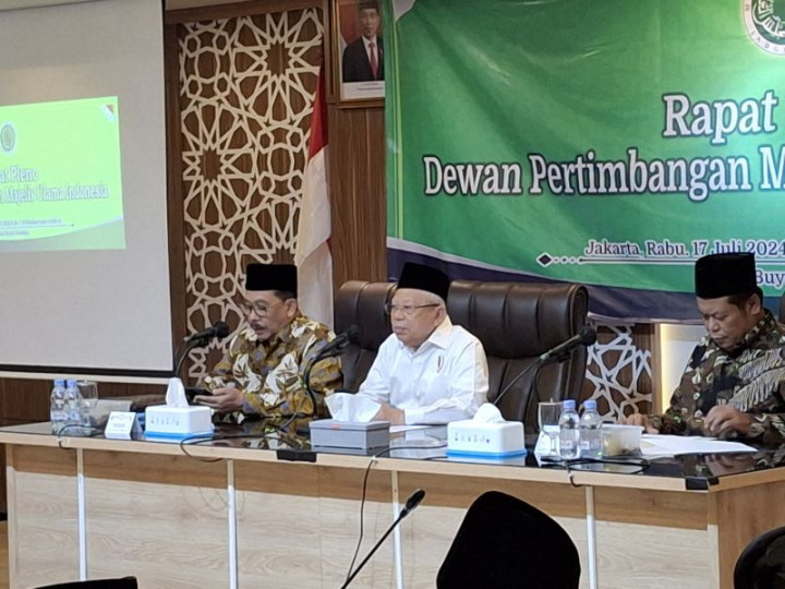 Wapres Ma'ruf dan JK Hadiri Rapat Pleno Wantim MUI
