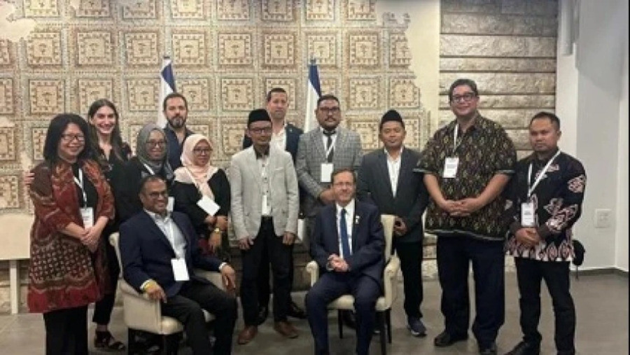 5 Kader NU Bertemu Presiden Israel, JK: Kesalahan Karena Foto Tersenyum