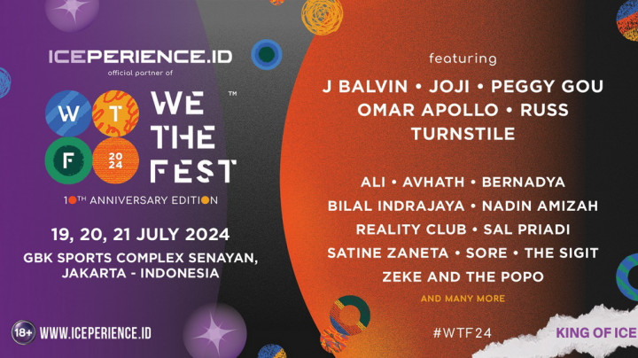 Instalasi Penuh Seni Diboyong ke We The Fest 2024