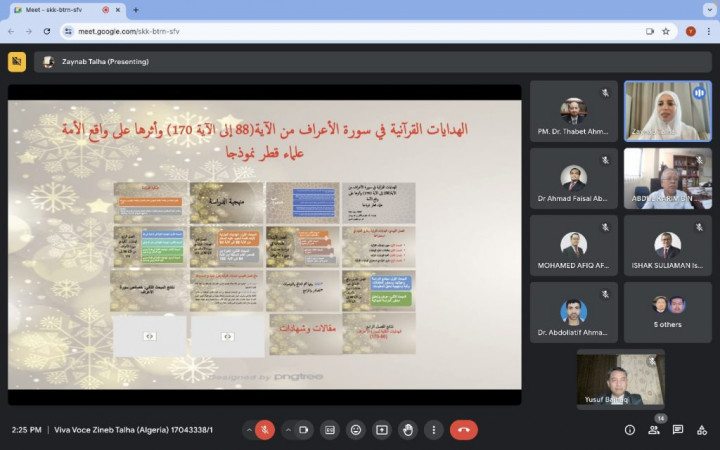 Guru Besar Raden Intan Lampung Jadi Penguji Luar Disertasi Mahasiswi Universiti Malaya