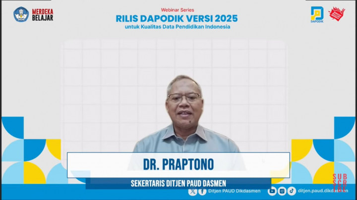 Dapodik Versi 2025 Diluncurkan, Ini yang Mesti Diisi Guru