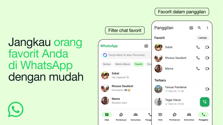 Filter Chat Favorit di WhatsApp