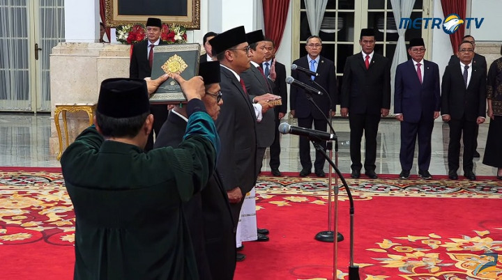 Presiden Jokowi Resmi Lantik 3 Wakil Menteri
