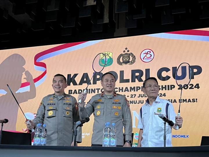 Polri Gadeng PBSI Gelar Kejuaraan Bulu Tangkis Kapolri Cup 2024